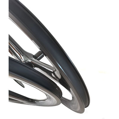 Super Team 451 3K Grosy Rim Brake Wheelset Negro para bicicletas de montaña profesionales