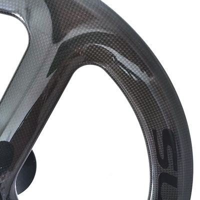 Super Team 451 3K Grosy Rim Brake Wheelset Negro para bicicletas de montaña profesionales