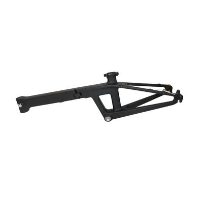 Cuadro elegante de bicicleta de carbono de 20 pulgadas con modo de procesamiento de superficie brillante y BB92mm Pressfit
