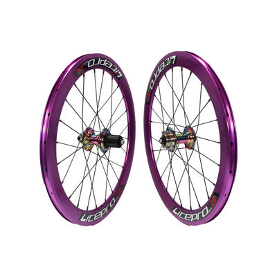 451 Freno de disco de aleación de aluminio Ruedas de bicicleta Rueda de bicicleta Clincher 24-30h Agujero de rayos