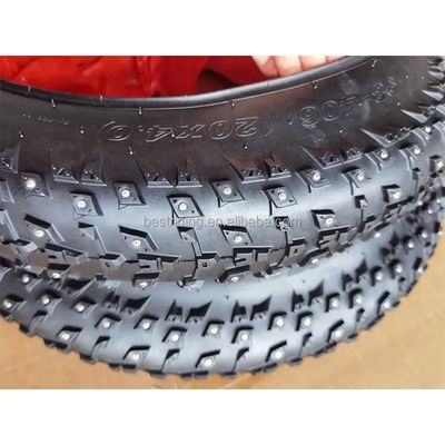 20"X4.0" Bicicleta de grasa con tapones Neumática para bicicleta eléctrica en invierno