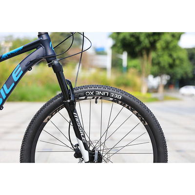27.5 pulgadas de bicicleta de montaña con sistema de frenado de disco hidráulico y diseño ligero