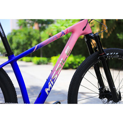 Bicicleta de montaña de construcción de fibra de carbono para adultos 29 pulgadas de aluminio de aleación de tenedor