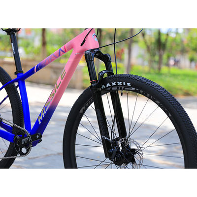 Bicicleta de montaña de construcción de fibra de carbono para adultos 29 pulgadas de aluminio de aleación de tenedor