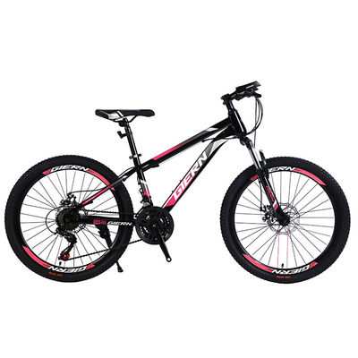 Bicicletas de montaña de ruedas de 26 pulgadas para adultos Cuadro de acero y material de llanta garantizado