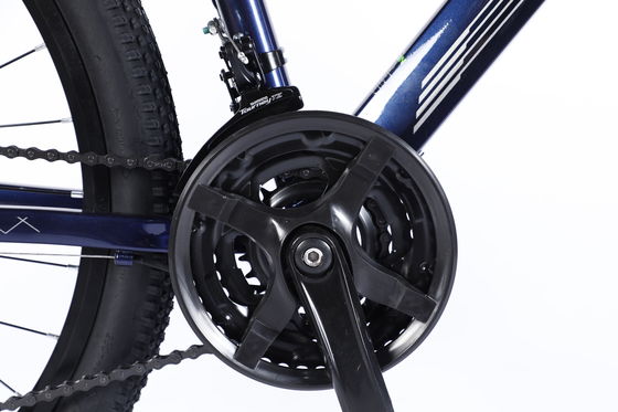 Bicicleta de montaña deportiva de marco de acero con ancho de neumático de 26 pulgadas y freno de disco mecánico Tongli