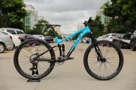 MISIL 31.6 * 350 Aluminio asiento poste 27.5 pulgadas doble suspensión MTB bicicleta de montaña de descenso