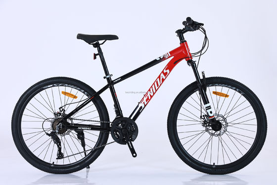 Marco de aluminio de 26 pulgadas Sensah 24 velocidades MTB Bicicleta OEM Ready Gears 24 velocidad Tamaño de la rueda 26