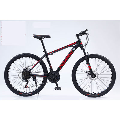 Bicicleta de montaña de marco de aluminio con capacidad de carga de 100 kg y sistema de frenado hidráulico Shimano