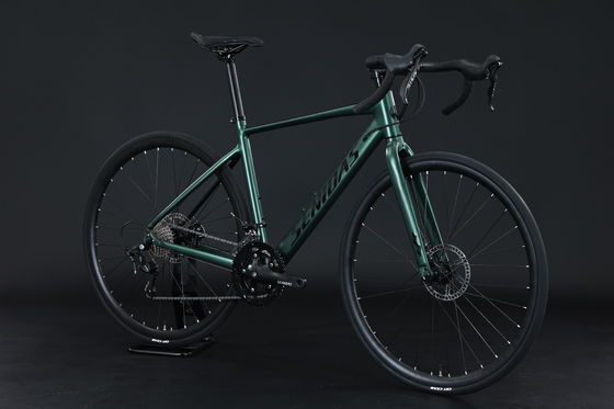700C Bicicleta de suministro de copia del marco de carbono delantero descarrilador Sí aleación de bicicleta de carretera aluminio tronco