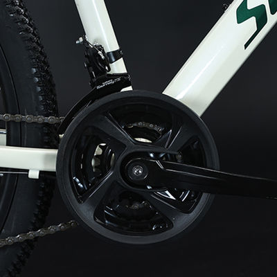 Bicicleta de montaña de marco de aluminio de modelo básico con 7 marchas y freno de disco hidráulico