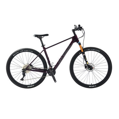 29" Bicicleta de montaña de fibra de carbono con partes de corte Shimano 22s personalizable