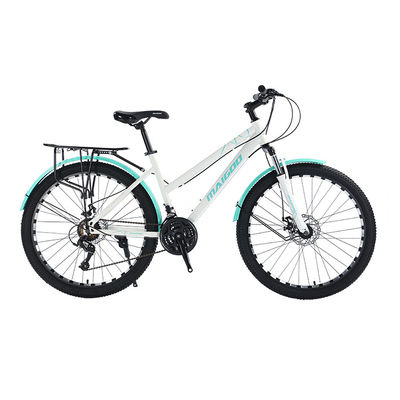 Freno de disco mecánico de 21 velocidades Marco de acero Bicicleta de montaña para la ciudad Bicicleta de viaje