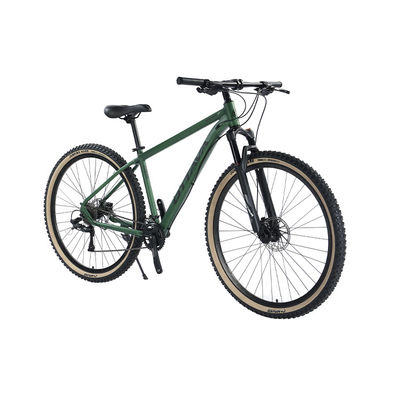 30.5 pulgadas Bicicleta de montaña Cuadro de aleación de aluminio 18 velocidades engranajes Freno de disco mecánico