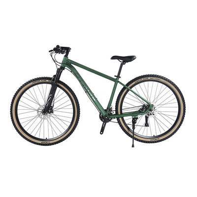 30.5 pulgadas Bicicleta de montaña Cuadro de aleación de aluminio 18 velocidades engranajes Freno de disco mecánico