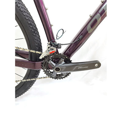 Bicicleta de carretera ligera de fibra de carbono con engranajes de una sola velocidad