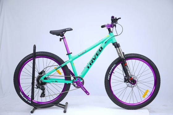 Capacidad de carga de 150 kg Bicicleta de montaña deportiva tenedor de acero y pedal ordinario para experiencia de conducción