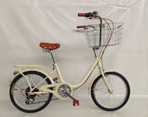 20 pulgadas delanteras gran cesta para carroza de mascotas mujer de la ciudad diseño de la moda de la bicicleta