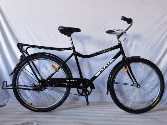 26 "bicicleta de trabajo pesado con freno de montaña rusa 26 pulgadas de alta capacidad de la bicicleta de utilidad bicicleta de carga tradicional con bastidor trasero de mercado de granja de la bicicleta de carga 26 pulgadas