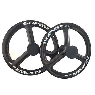Super Team 451 3K Grosy Disc Brake Wheeset con agujeros 24H/24H y llantas abiertas de bicicleta